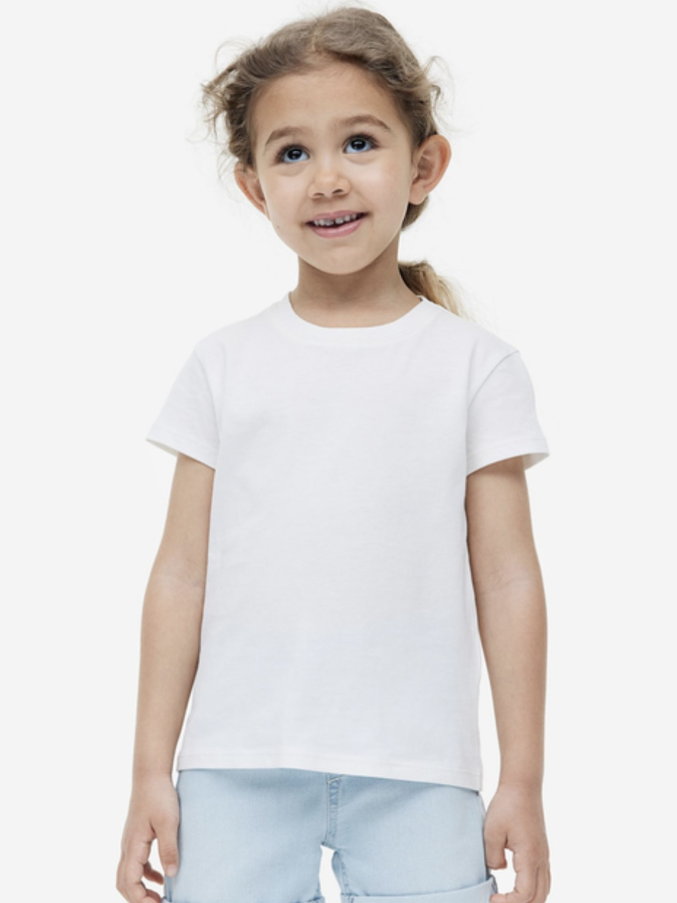 Джинсові шорти H&M модель 8503051kwer_Голубой Джинсові шорти H&M модель 8503051kwer_Голубой Фото