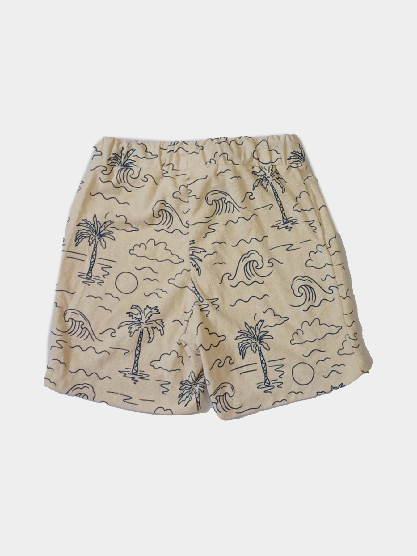 Шорты H&M модель 103757550kwer_Светло-бежевый Фото