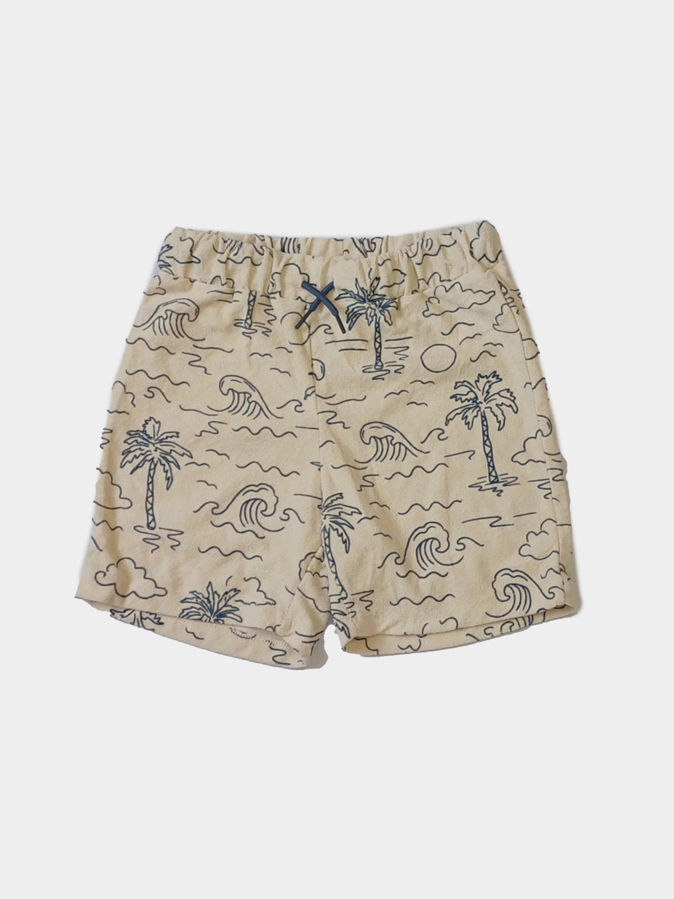 Повседневные шорты H&M модель 103757550kwer_Светло-бежевый Фото