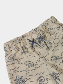 Повседневные шорты H&M модель 103757550kwer_Светло-бежевый Фото