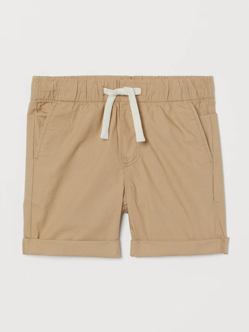 Шорты H&M модель 9421475kwer_Бежевый Фото