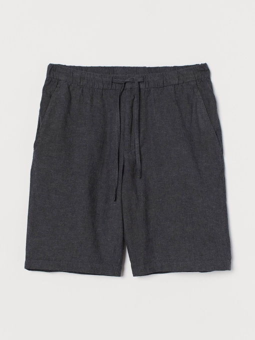 Повсякденні шорти H&M модель 8789871wer_Темно-серый Фото