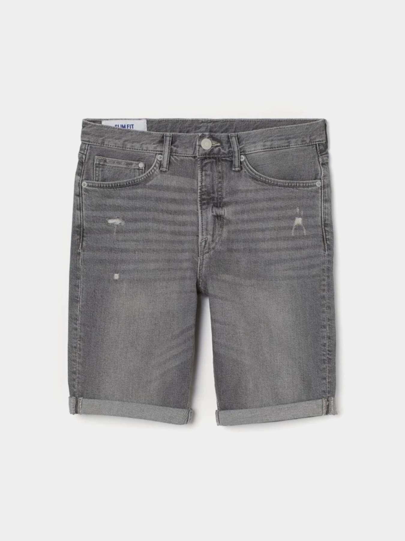 Джинсові шорти H&M модель 9867893wer_Серый Фото