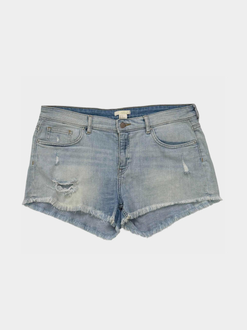 Шорты джинсовые H&M модель 4789725wer_Голубой Фото