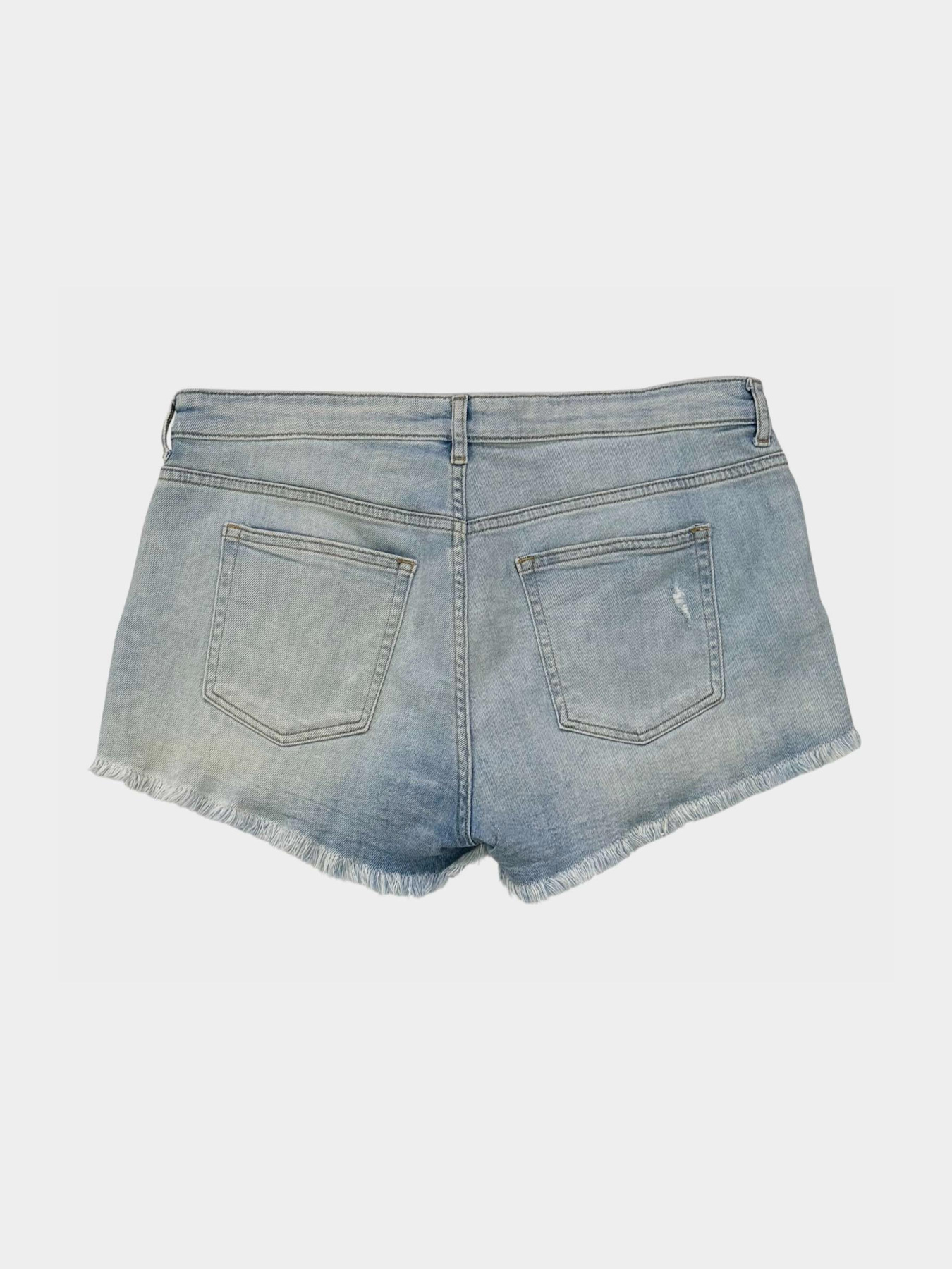 Джинсовые шорты H&M модель 4789725wer_Голубой Фото