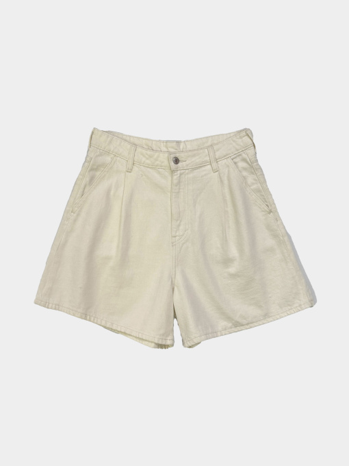 Шорты джинсовые H&M модель 9356243wer_Молочный Фото