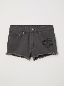 Шорти джинсові H&M модель 6081877log_Серый Фото