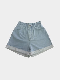 Шорти джинсові H&M модель 5546321wer_Голубой Фото