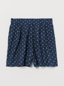 Шорты H&M модель 7649980dlog_Темно-синий Фото