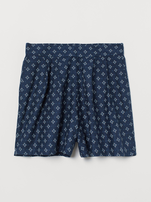 Шорты H&M модель 7649980dlog_Темно-синий Фото