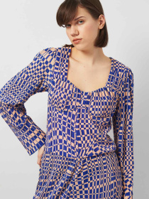 Комбінезон Monki модель 5698743wer_Бежево-синий Фото