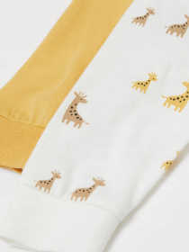 Комбинезон H&M модель 7112353kwer_Бело-желтый Фото