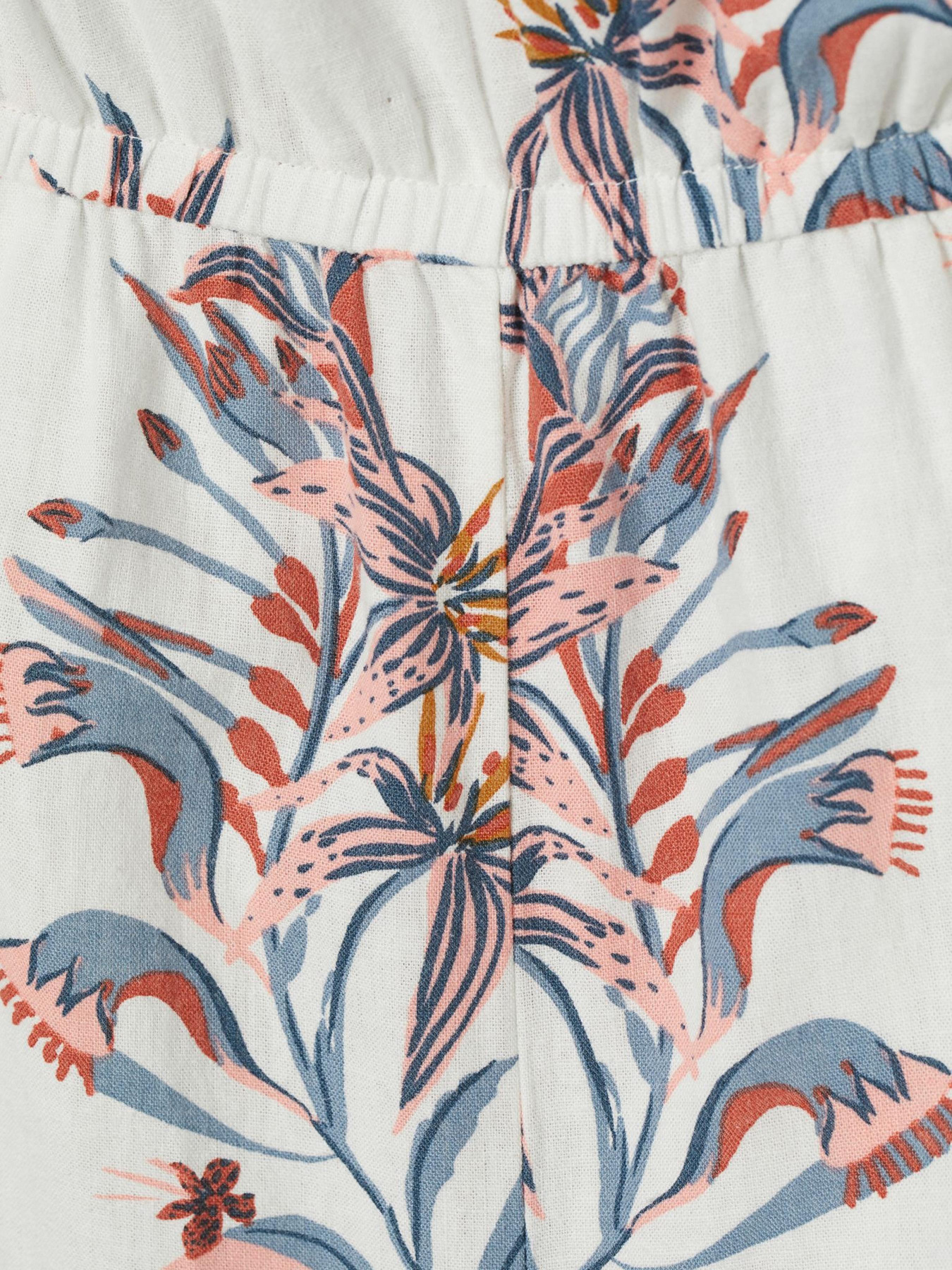 Комбинезон H&M модель 8452231wer_Белый в цветы Фото