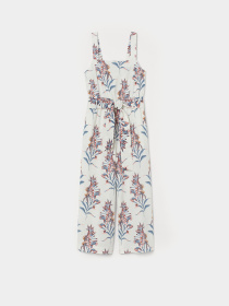 Комбинезон H&M модель 8452231wer_Белый в цветы Фото