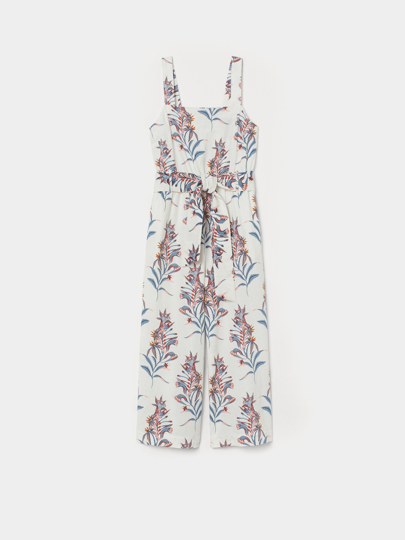 Комбінезон H&M модель 8452231wer_Белый в цветы Фото