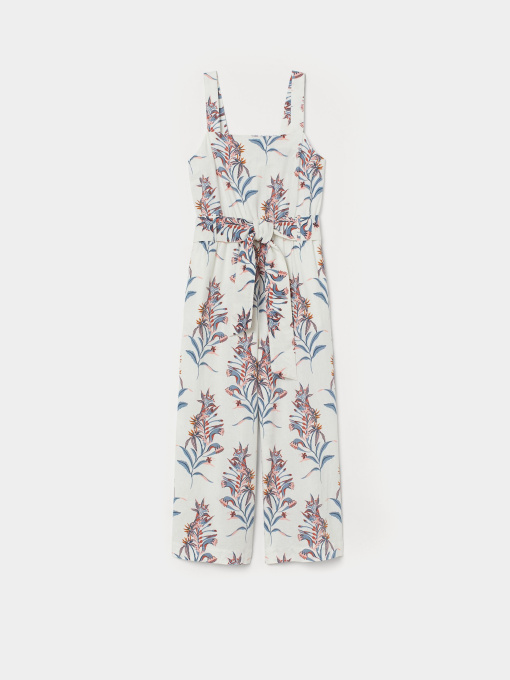 Комбинезон H&M модель 8452231wer_Белый в цветы Фото