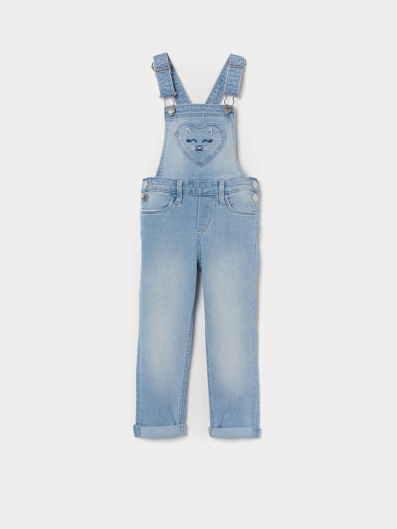 Джинсовый комбинезон H&M модель 8048181kwer_Голубой Фото