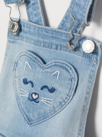 Джинсовий комбінезон H&M модель 8048181kwer_Голубой Фото