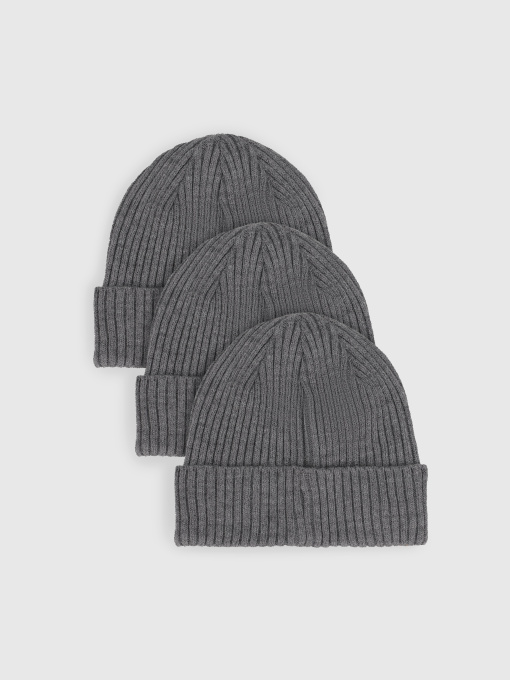 Шапка Ейсік модель ShapkaSvitloSiraEysicnabir Фото