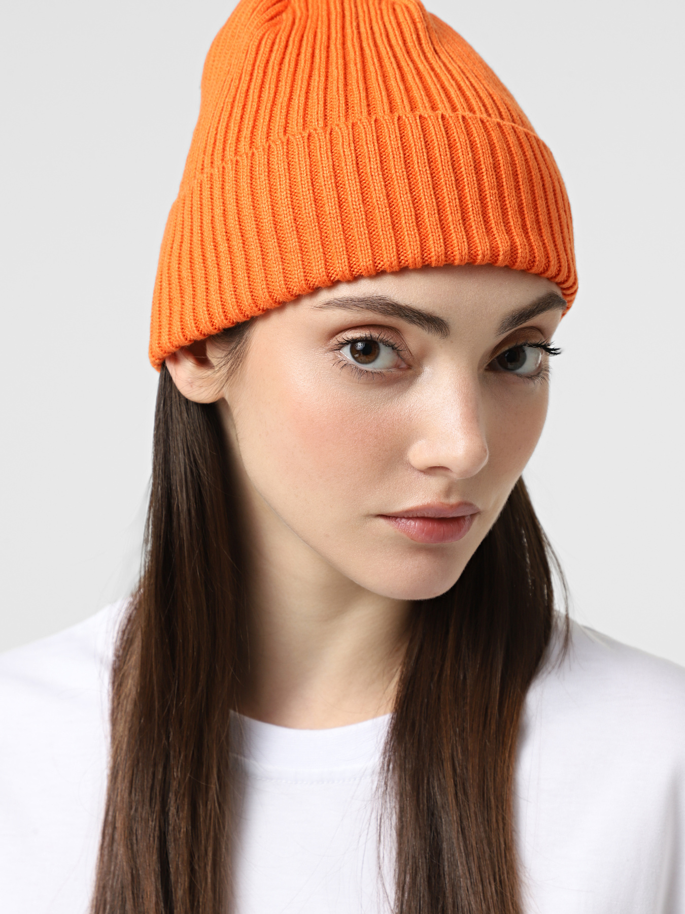 Шапка Ейсік модель ShapkaPomaranchevaEysicnabir Фото