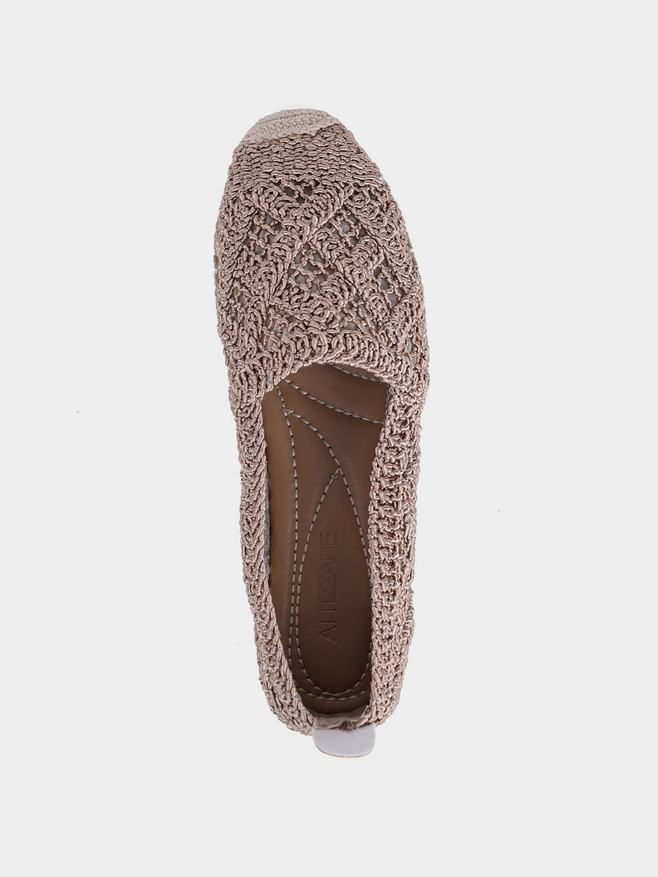 Жіночі еспадрільї Attizzare тканинні бежеві модель 1155/Y-216/10-142250 Фото