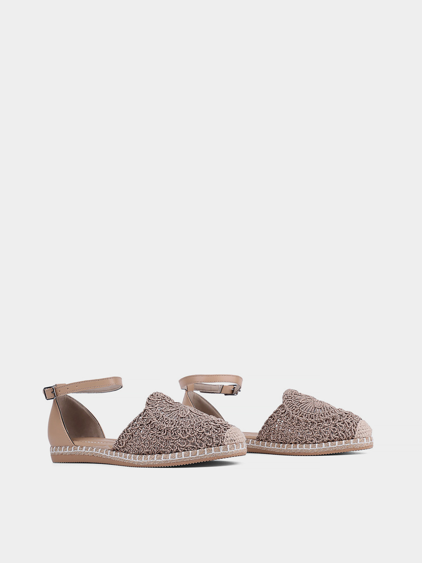 Жіночі еспадрільї Attizzare тканинні бежеві модель 1155/Y-903/04-138330 Фото
