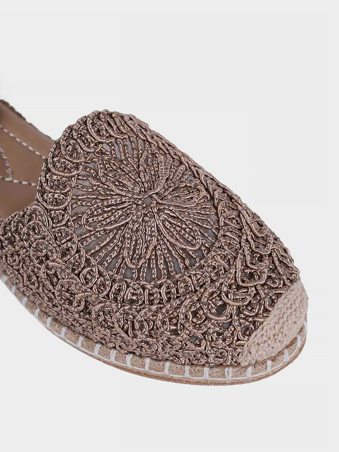 Жіночі еспадрільї Attizzare тканинні бежеві модель 1155/Y-903/04-138330 Фото