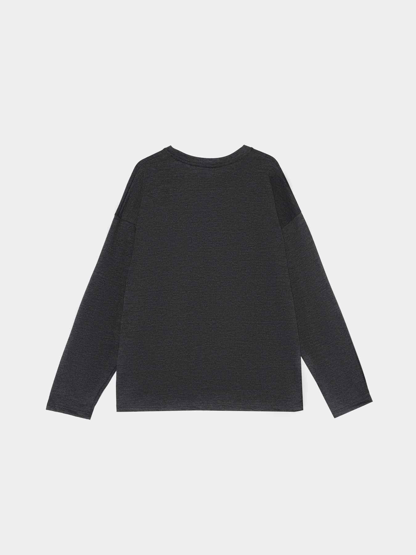 Набір лонгслівів Ейсік Оверсайз модель LonhslivMelangnabir3 Фото