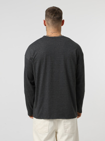 Набор лонгсливов Ейсік Оверсайз модель LonhslivMelangnabir3 Фото