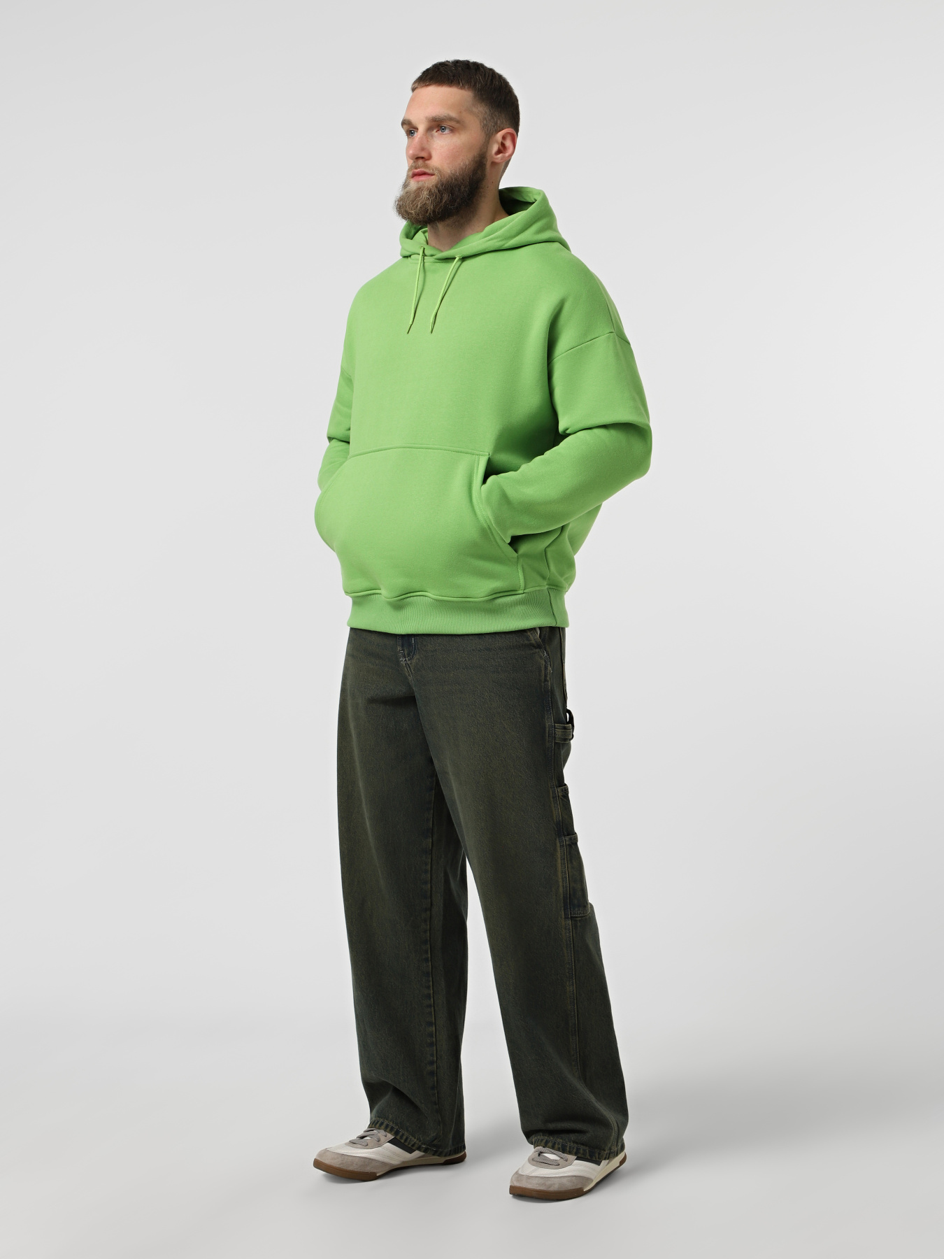 Худи Ейсік модель HoodieEysikZelenenabir3 Фото