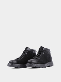 Мужские ботинки из нубука черные модель M226X-18-M17/MM3M Фото