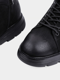 Мужские ботинки из нубука черные модель M226X-18-M17/MM3M Фото