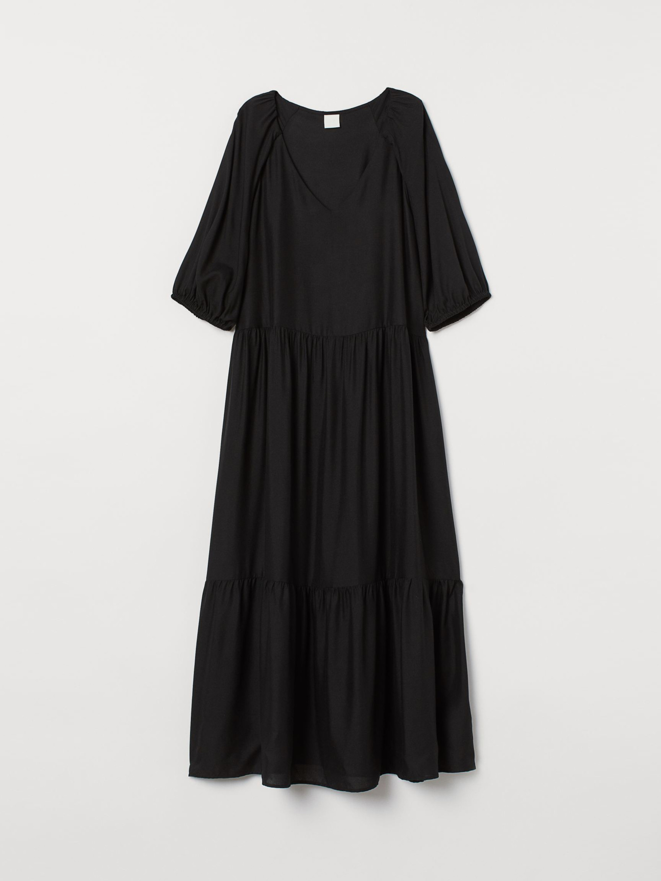 Сукня міді H&M модель 8655201sm_Черный Фото