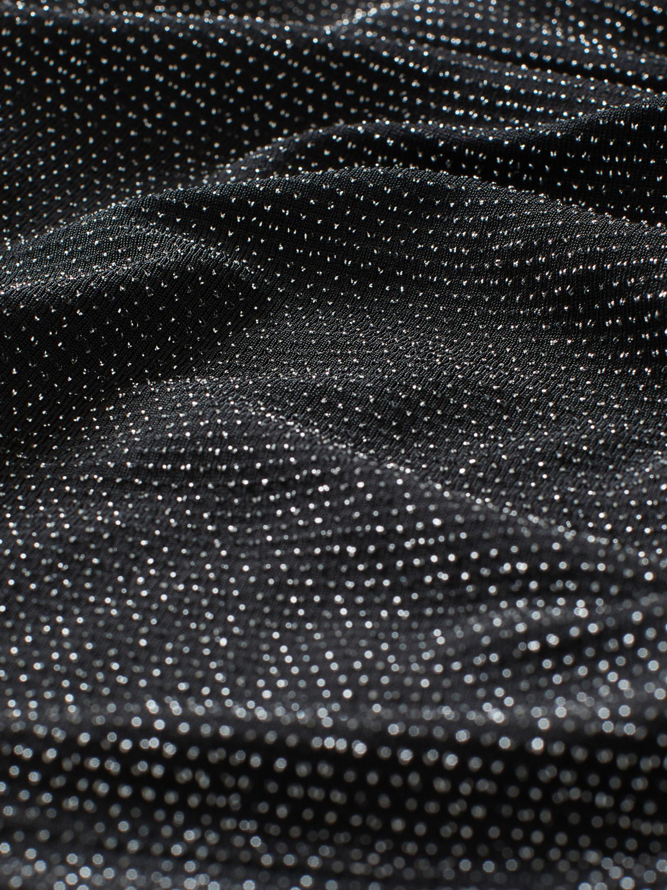 Платье мини H&M модель 7655100sm_Черный Фото