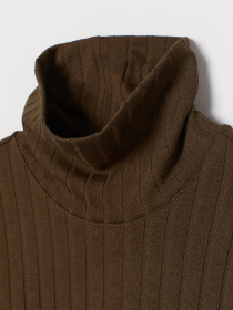 Платье миди H&M модель 8035920wt_хаки Фото