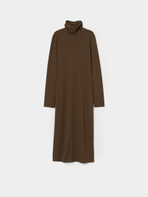 Сукня міді H&M модель 8035920wt_хаки Фото