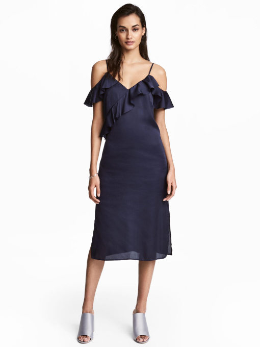 Сарафан H&M модель 4978165log_Темно-синий Фото