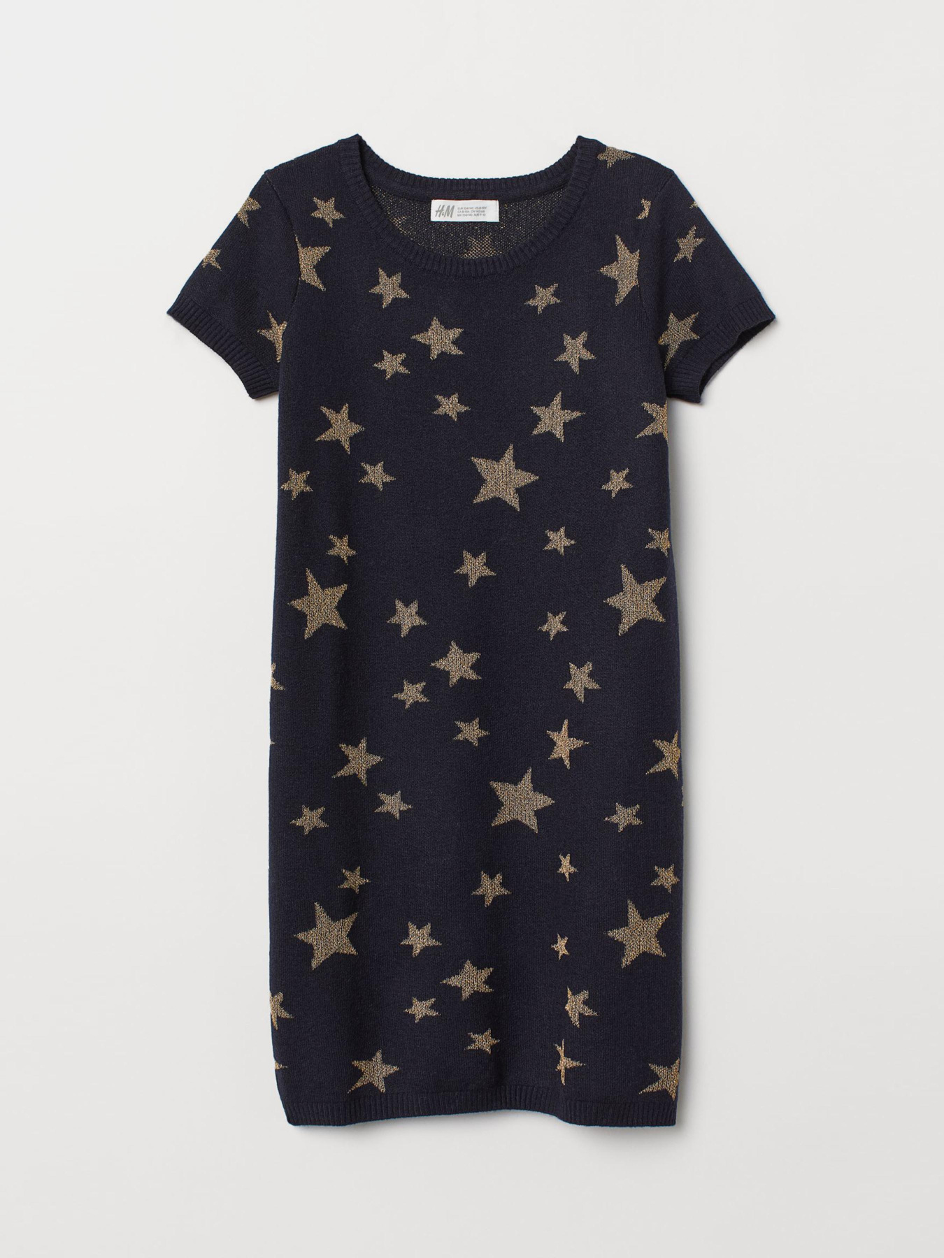 Сукня міді H&M модель 6174240abr_Темно-синий Фото