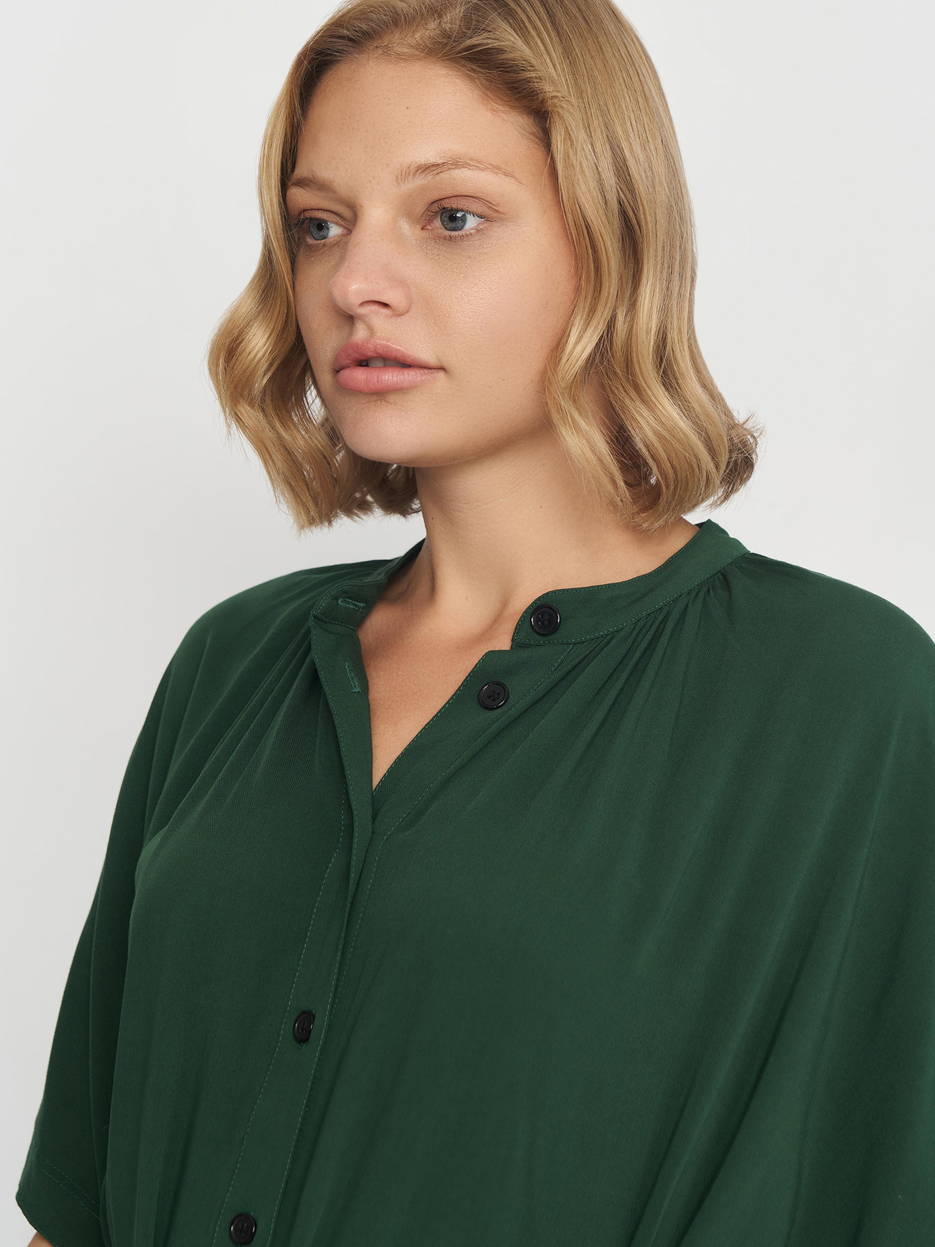 Платье макси H&M модель 6520683abr_Зеленый Фото