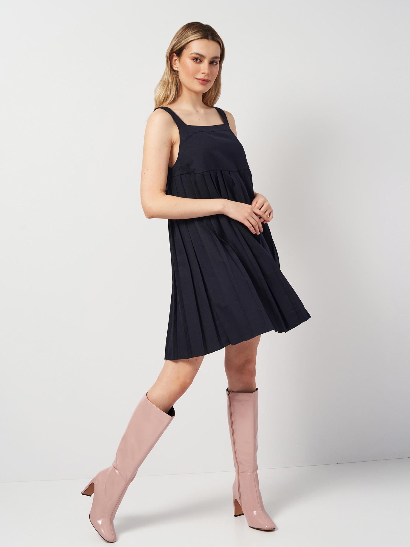 Сарафан H&M модель 1045504arl_Темно-синий Сарафан H&M модель 1045504arl_Темно-синий Фото