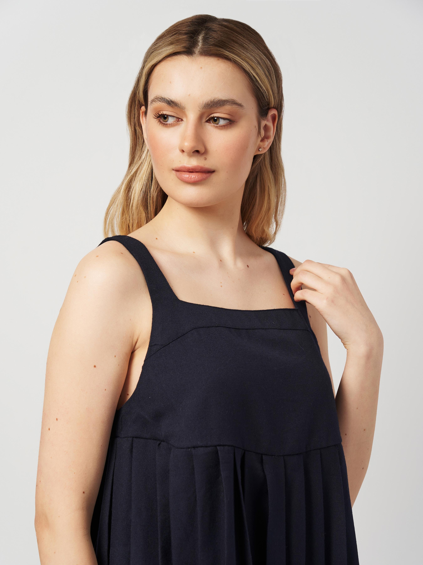 Сарафан H&M модель 1045504arl_Темно-синий Сарафан H&M модель 1045504arl_Темно-синий Фото