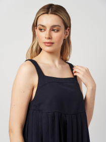 Сарафан H&M модель 1045504arl_Темно-синий Сарафан H&M модель 1045504arl_Темно-синий Фото