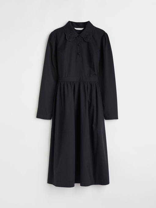 Платье миди H&M модель 1061379ral_Черный Фото