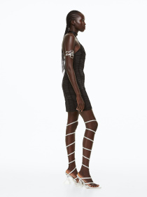 Платье мини H&M модель 1110303arl_Черный Фото