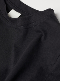 Сукня-футболка H&M модель 8414343wer_Черный Фото