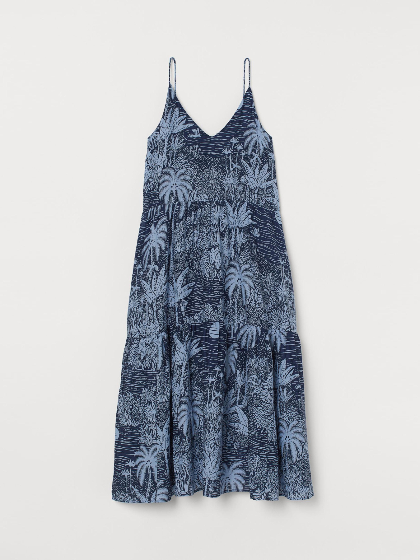 Сарафан H&M модель 8728441wer_Темно-синий Фото