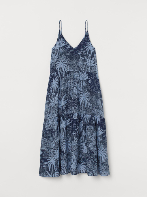 Сарафан H&M модель 8728441wer_Темно-синий Фото
