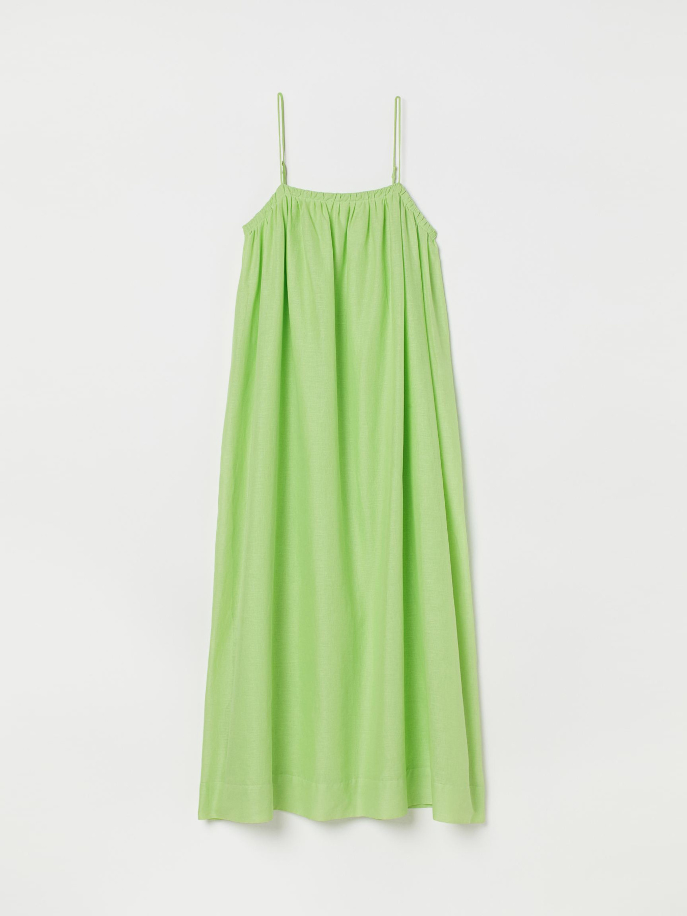 Платье миди H&M модель 9694433wer_Салатовый Фото