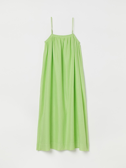 Платье миди H&M модель 9694433wer_Салатовый Фото