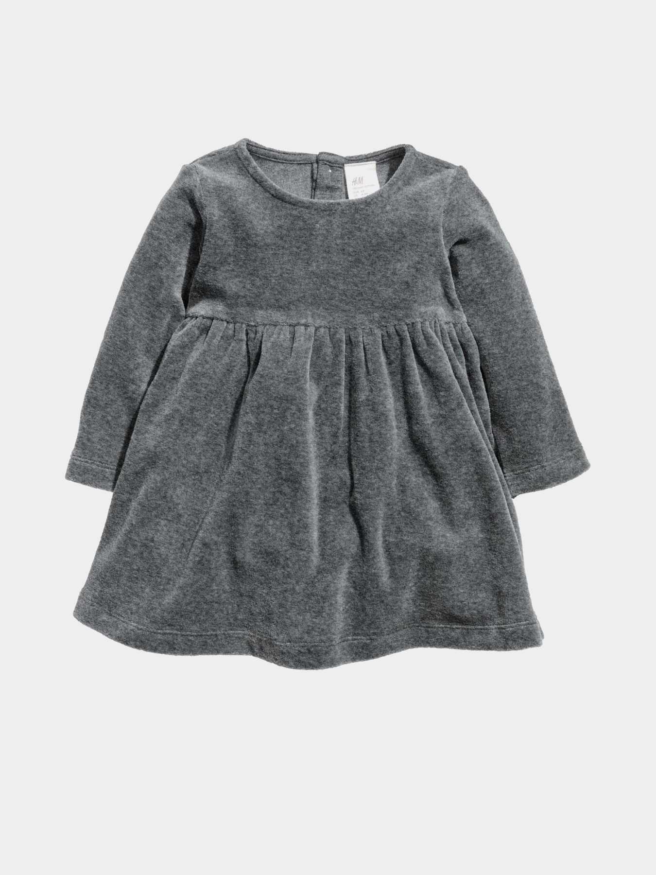 Платье миди H&M модель 5382056ral_Темно-серый Фото